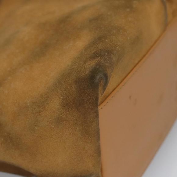 GUCCI Hand Bag Suede Beige Auth ti2755 - Picture 14 of 16